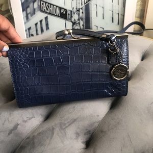 Navy blue brand new crossbody/clutch